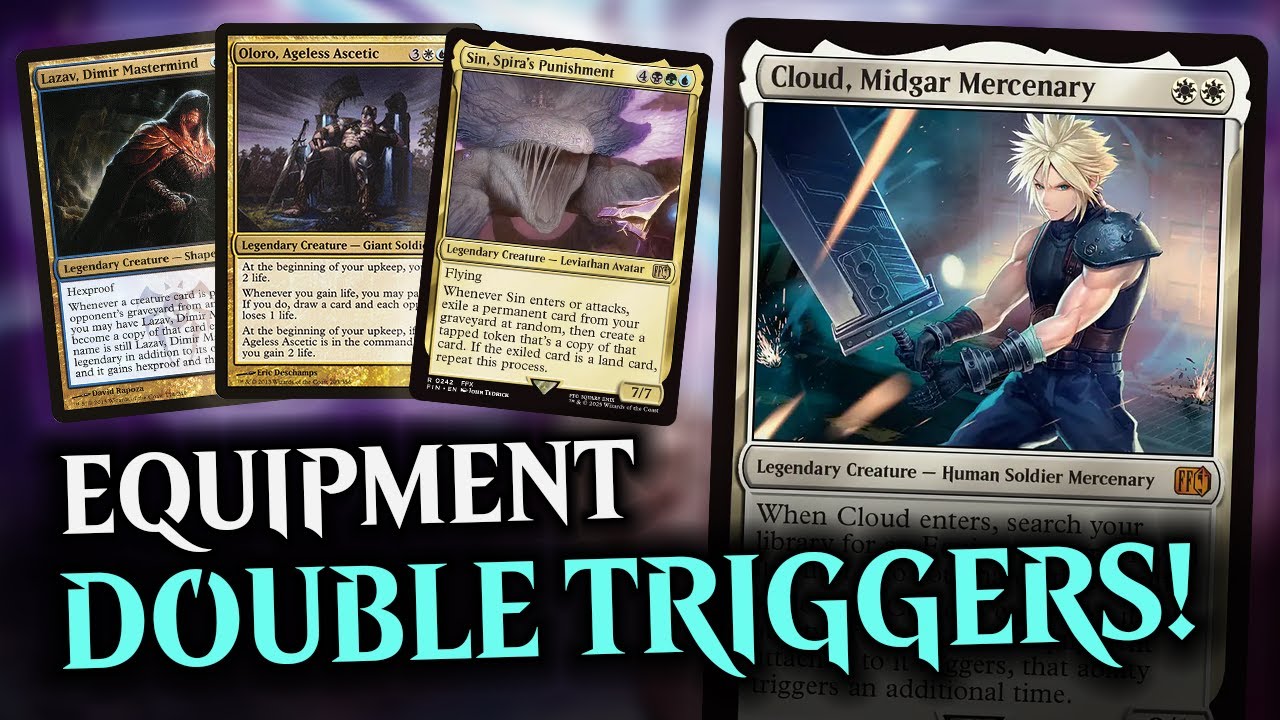 Cloud, Midgar Mercenary EDH | Mono-White Voltron & Equipment Commander Gameplay