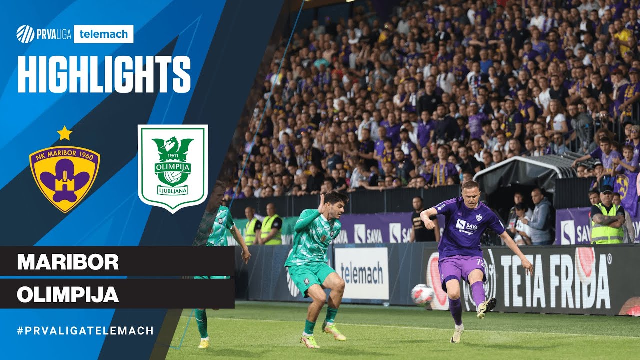 Maribor 2 - 1 Olimpija | 35. krog 2023/24 #PrvaLigaTelemach