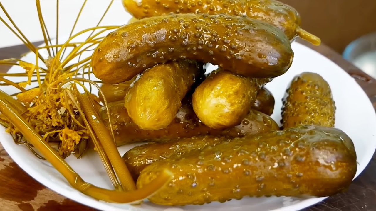 ♥️KRAN  SUYU İLƏ‼️SİRKƏSİZ,UKSUZSUZ,QAYNATMADAN ÇƏLLƏK DADINDA XIRÇILTILI XİYAR ŞORABASI🤌👍