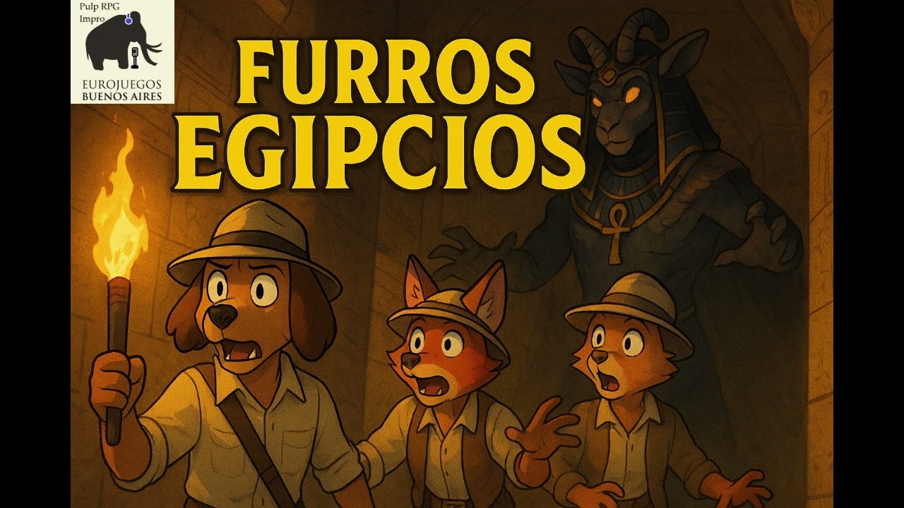 Furros Egipcios - Dungeon Crawl One-Shot RPG Improv