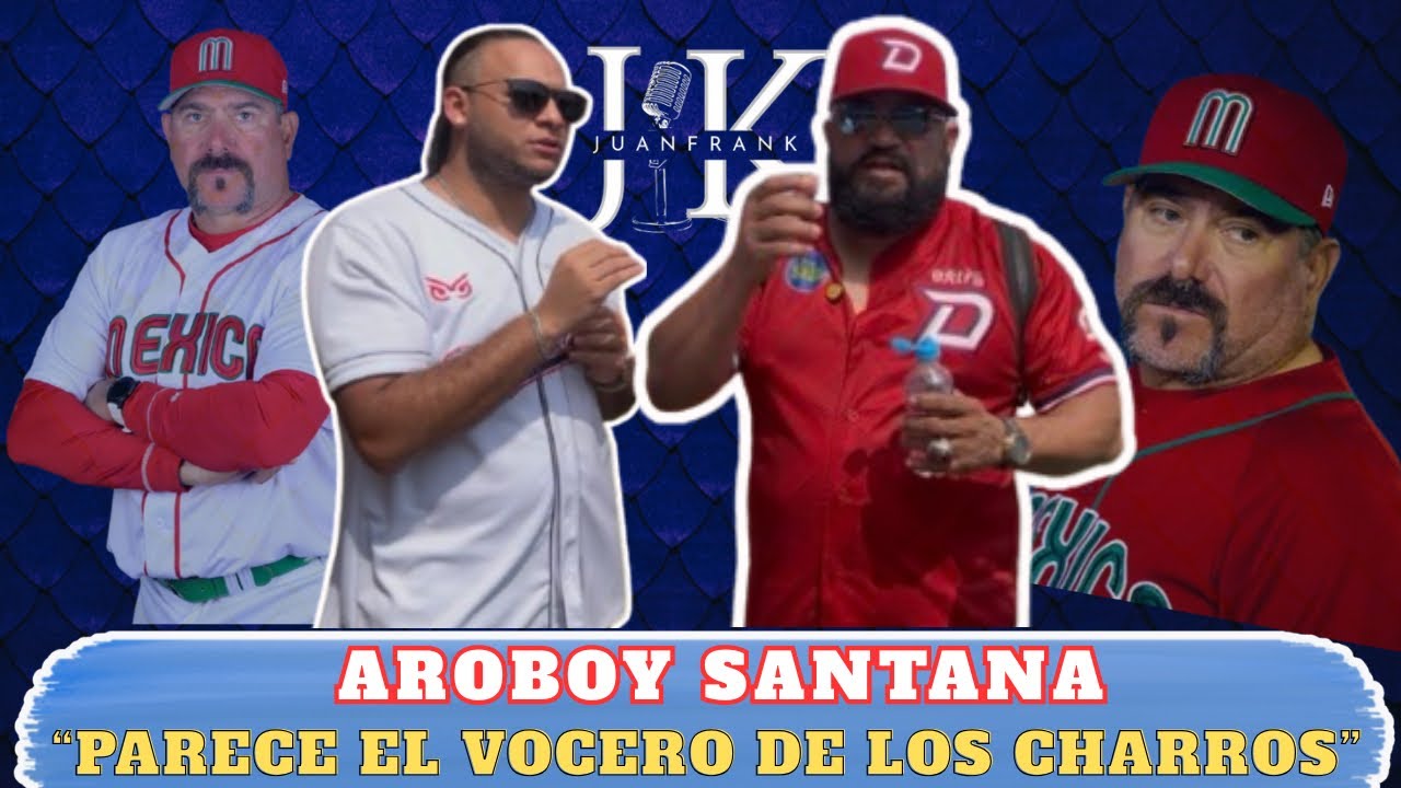 AROBOY SANTANA ARREMETE CONTRA BENJAMÍN GIL EL MANAGER DE CHARROS DE JALISCO, MÉXICO 