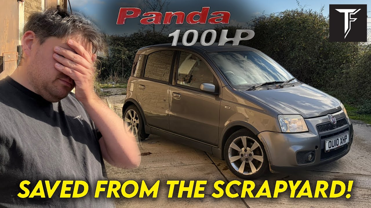 СПАСЕН ИЗ МУСОРА! САМЫЙ ДЕШЁВЫЙ Fiat Panda 100 л.с. в Великобритании