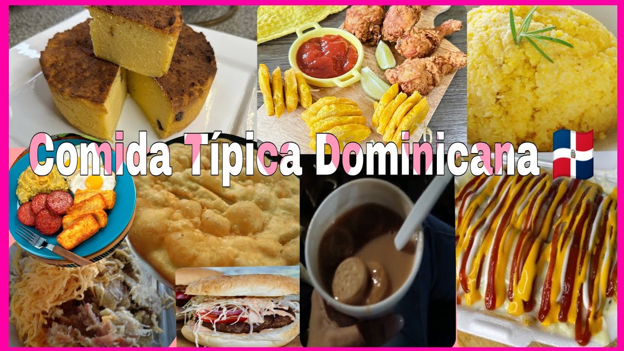 COMIDA TÍPICA DOMINICANA🇩🇴😃 QUE ES LO 3 GOLPE, CHENCHEN, CHACA, CHIMICHURRIS, YANIQUEQUE, MUCHOS MÁS