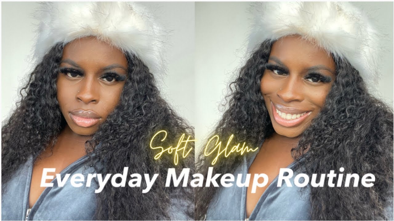 Flawless Everyday Soft Glam Makeup Routine for Darkskin WOC ( Beginner Friendly!)