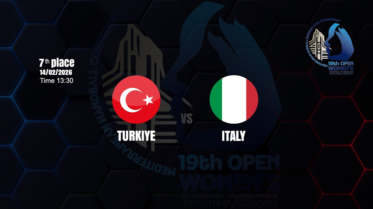TURKIYE vs  ITALY - MHC WOMEN’S CHAMPIONSHIP '7th Place'