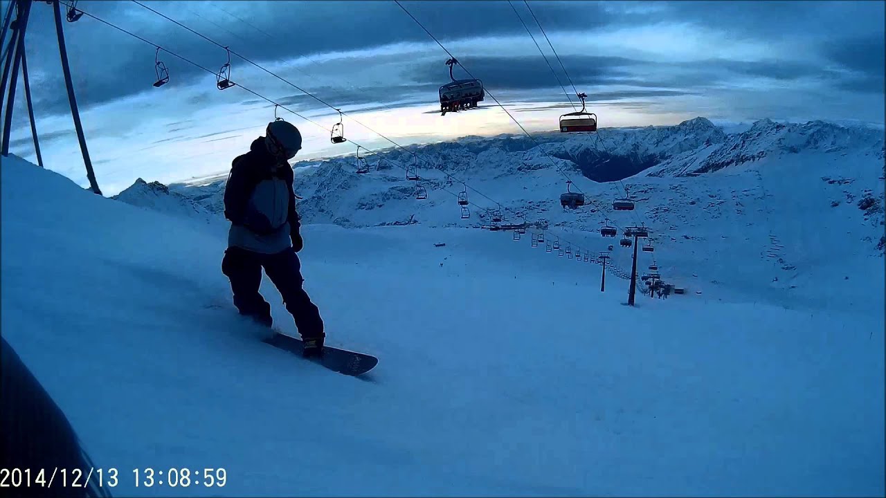 2014 Mölltaler Gletscher ---- snowboarding Actioncam-sjcam sj4000 wifi ----