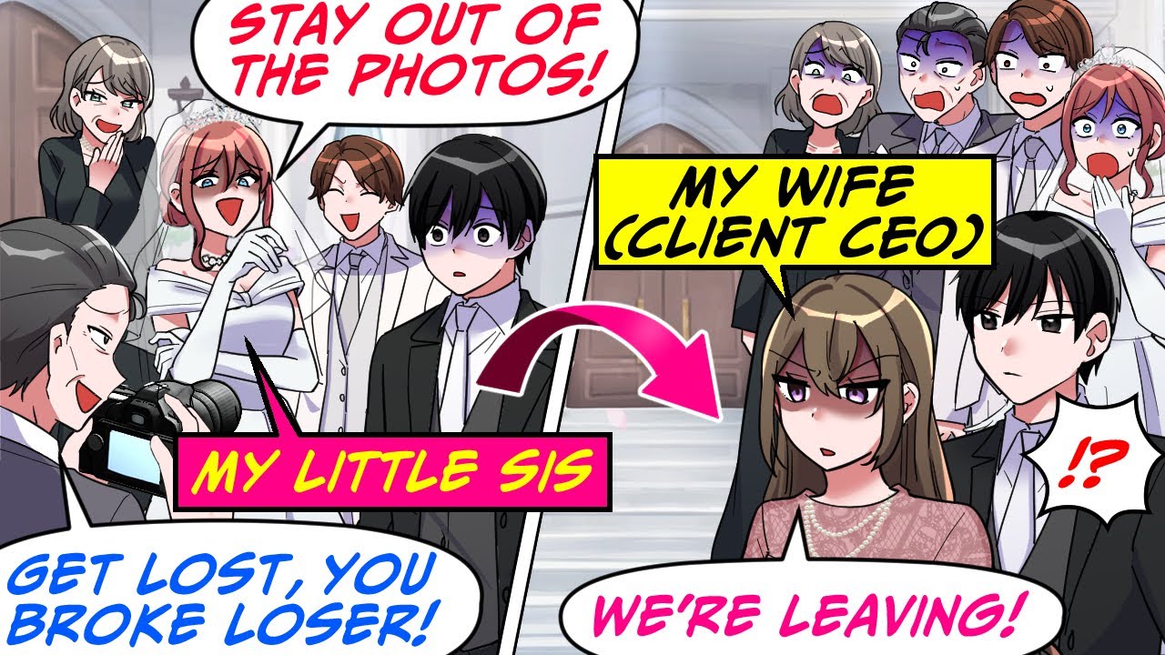 I Was Left Out of My Little Sis’s Wedding Photos & My Wife Got Furious![RomCom Manga Dub]