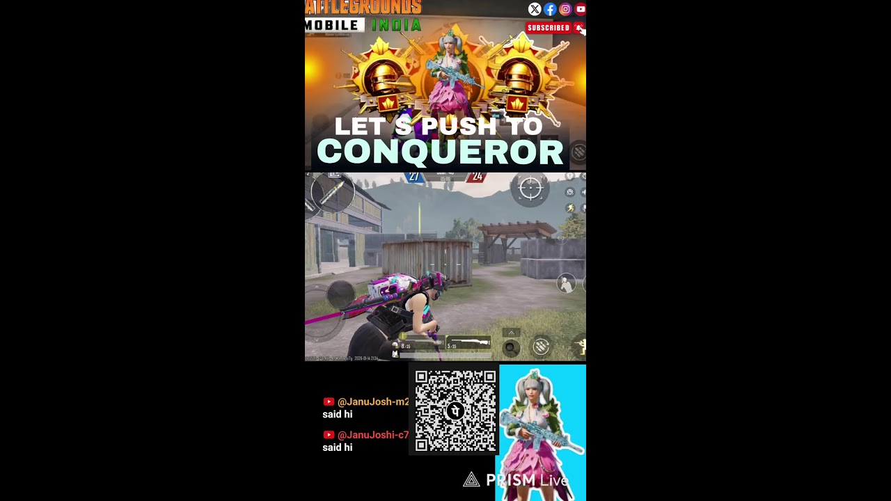 Live streaming of Janu x gamer