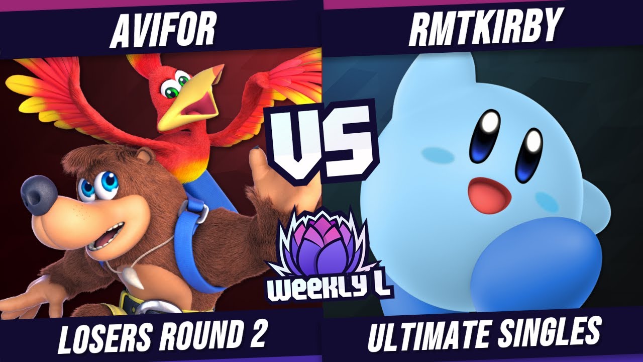 Avifor vs RMTKirby - Losers Round 2 - Weekly L #192 | Banjo & Kazooie vs Kirby