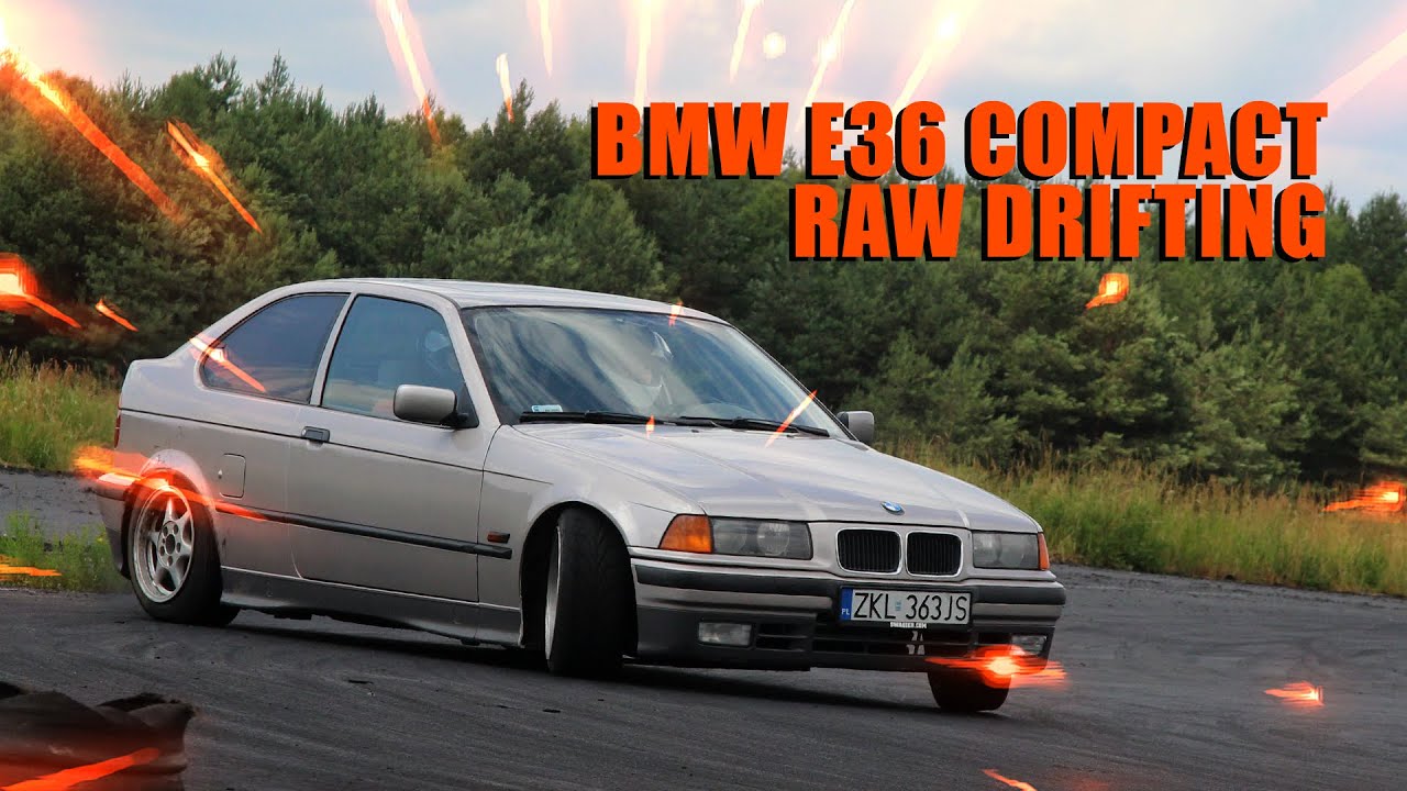 BMW E36 COMPACT M50B25 RAW DRIFTING