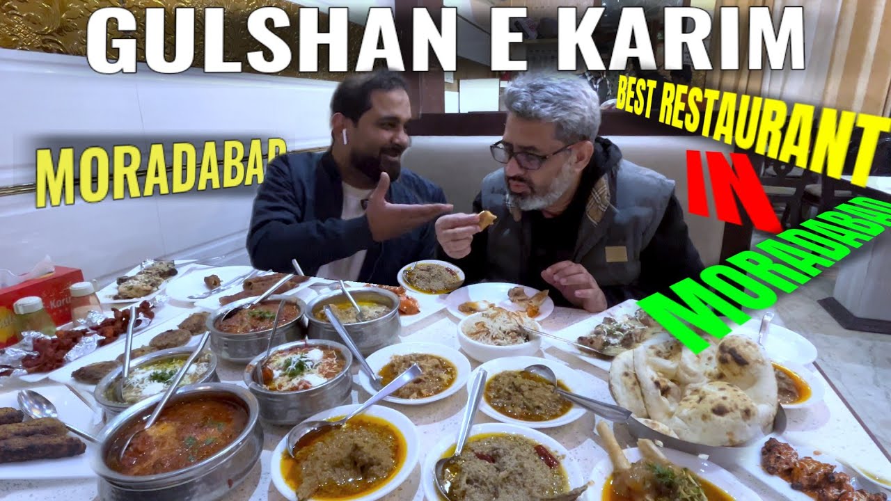 MORADABAD ka sabse umda restaurant / khans kitchen