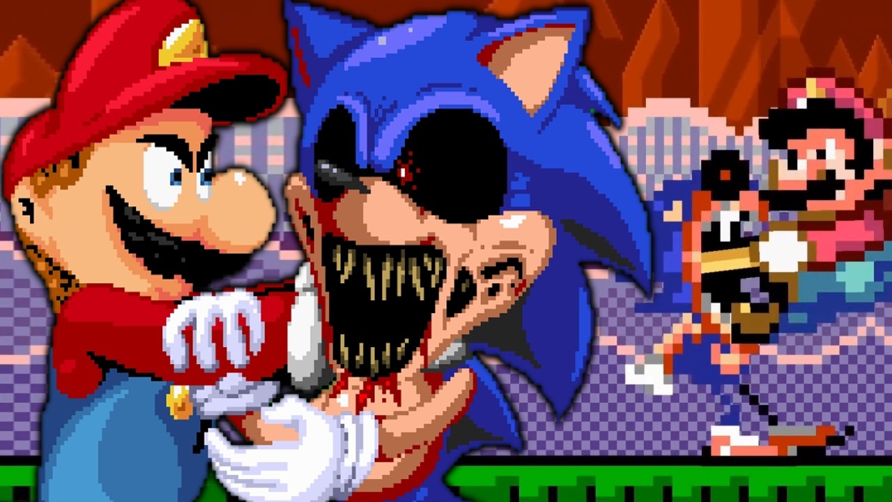 Mario KILLED SONIC.EXE!