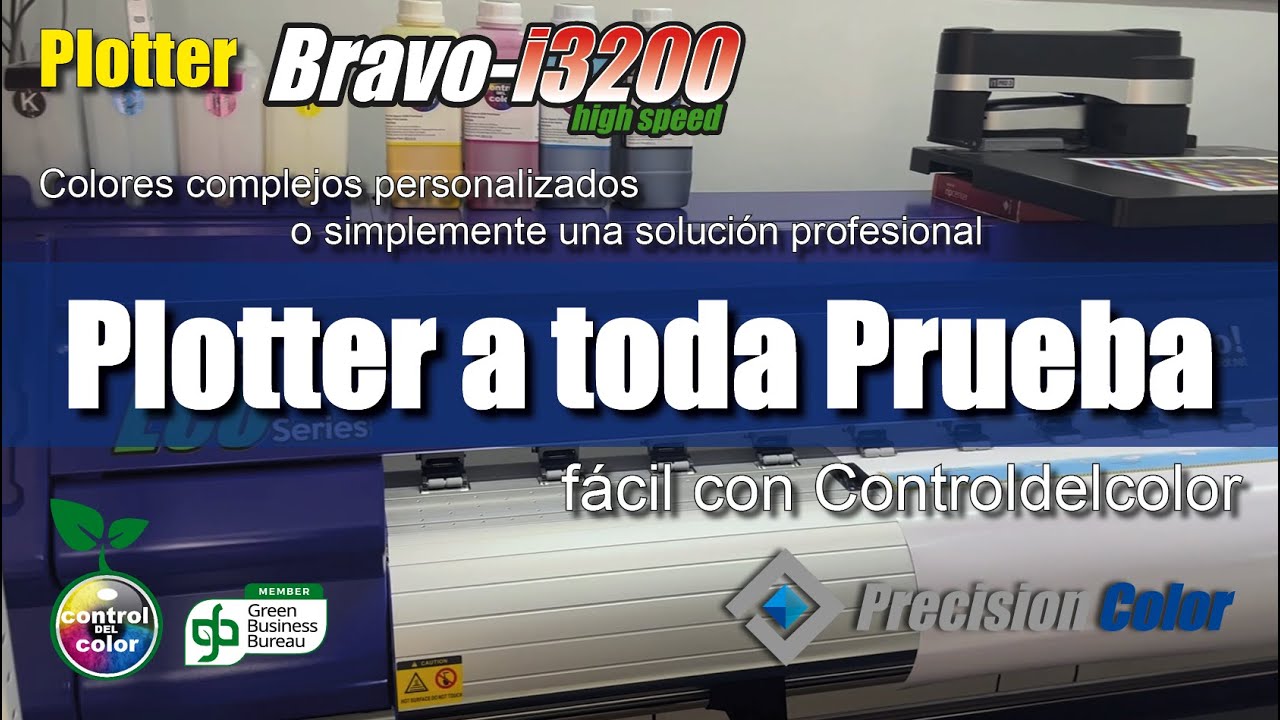 Plotter EcoSolvente i3200 Bravo! Precision Color 2023