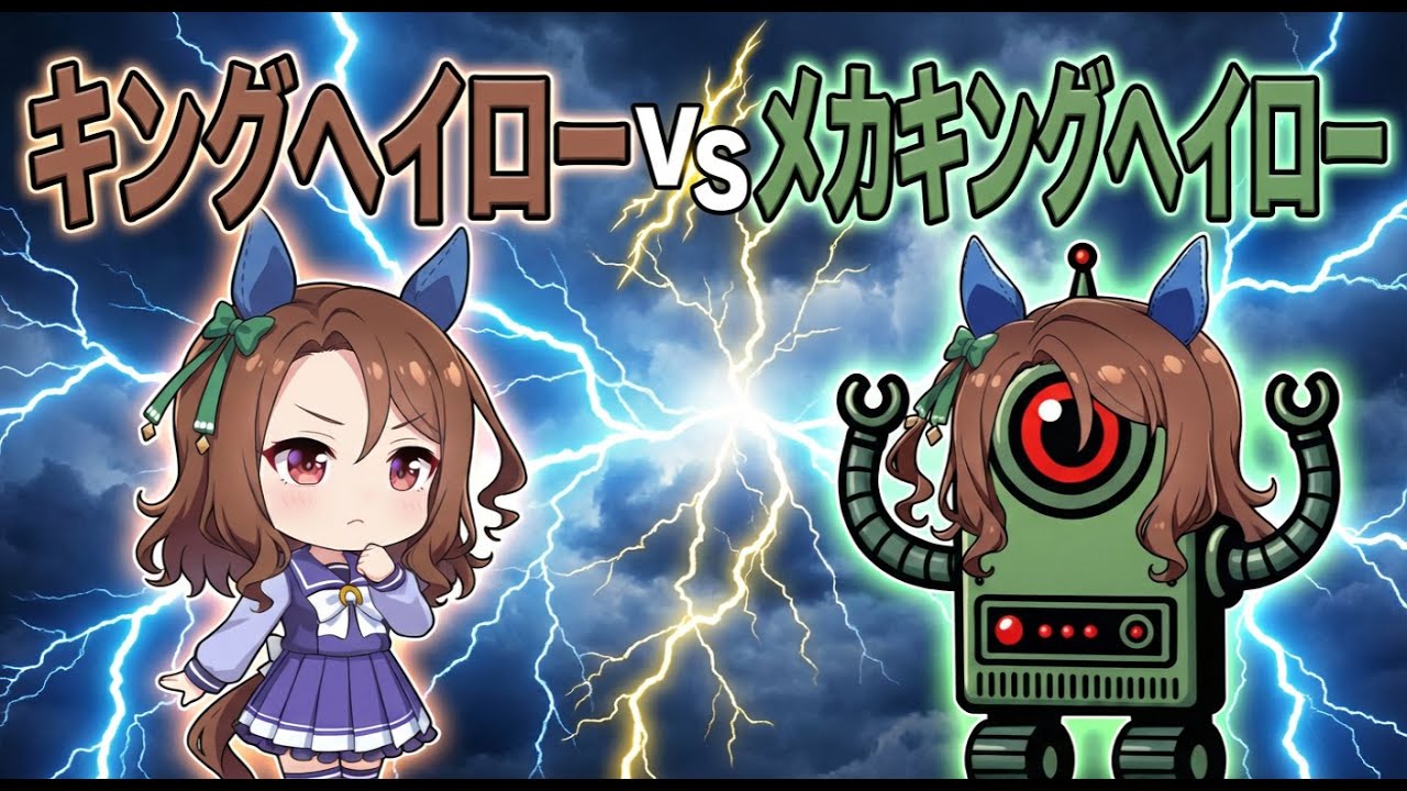 【ウマ娘SS】キングヘイロー vs メカキングヘイロー
