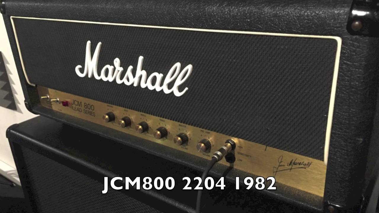 Marshall JCM800 2204 vs JCM800 2203KK Kerry King