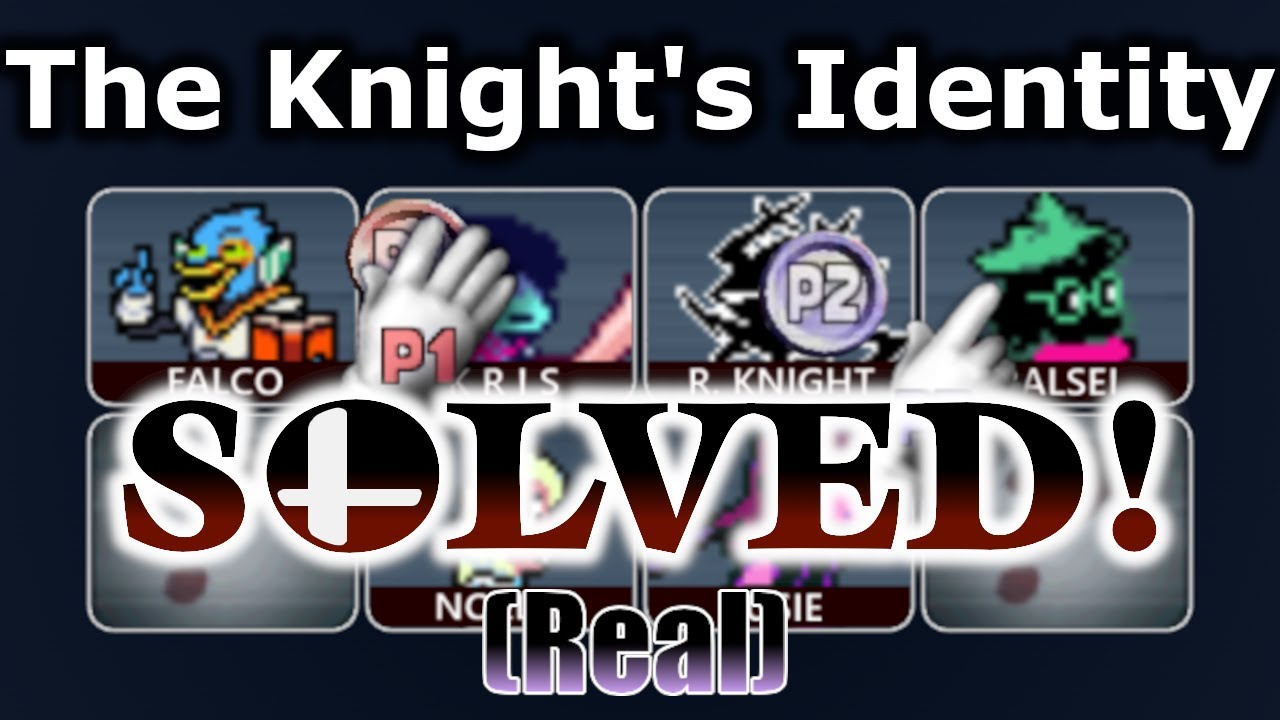 【DELTARUNE】Melee's roster reveals who the knight is
