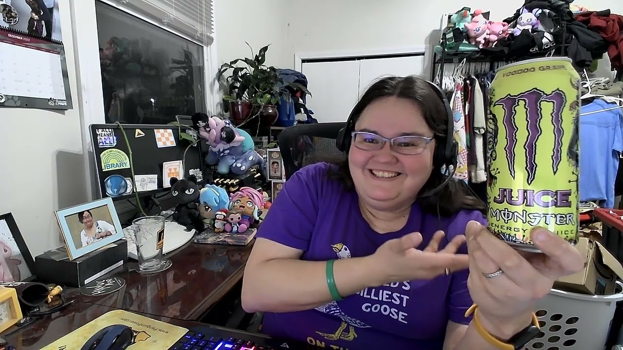 Monster March: #weirdsodaforlife does the Voodoo (Grape) that you do so well!
