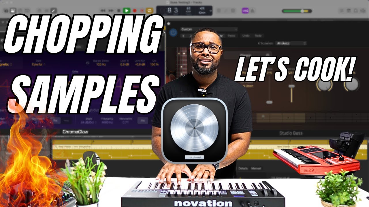 Chopping Samples and Stem Separation in Logic Pro 11.2