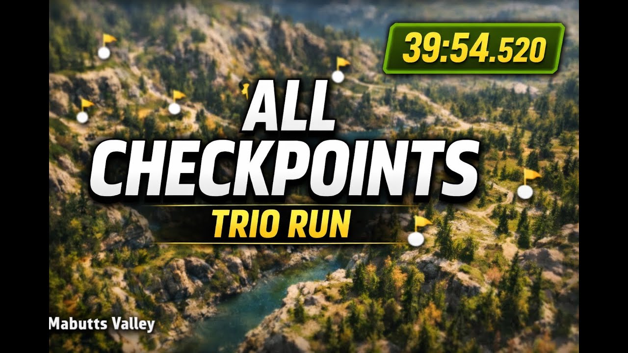 [WR] RV There Yet: All Checkpoints Trio in 39:54.520