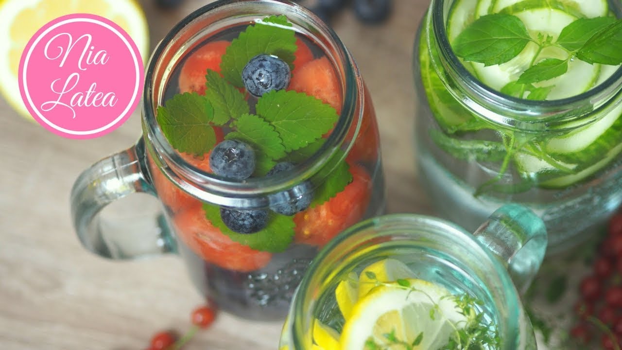 Infused Water I Wasser aufpeppen mit Früchten und Kräutern I Nia Latea