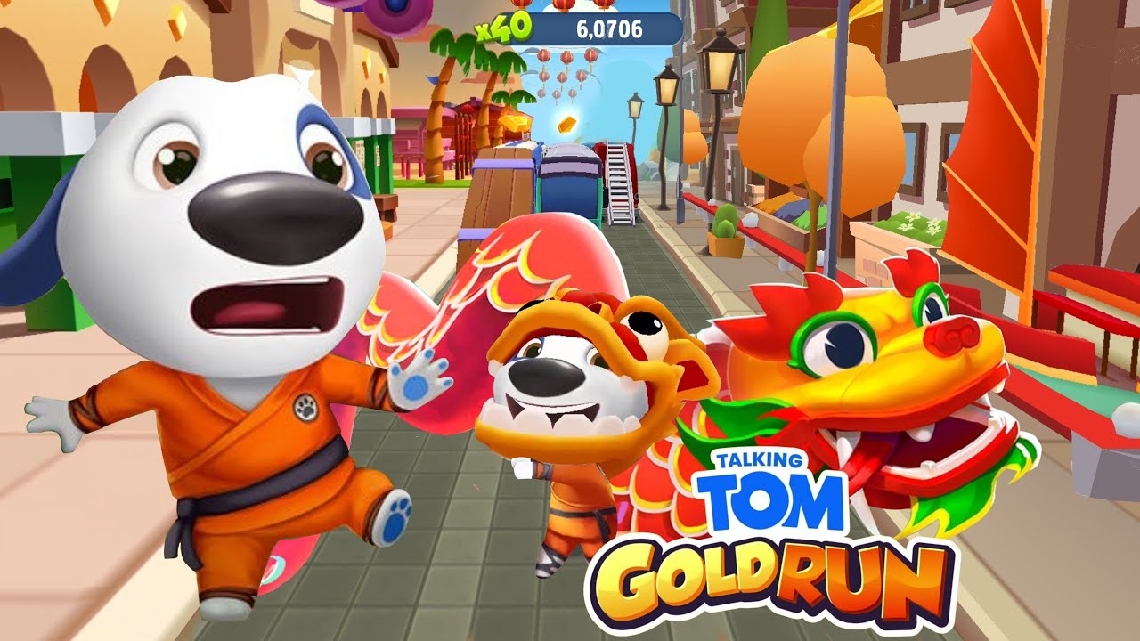 Talking Tom Gold Run - Kung Fu Hank in China Update 2019 vs 2020 // HD Gameplay 🥋🐶🇨🇳