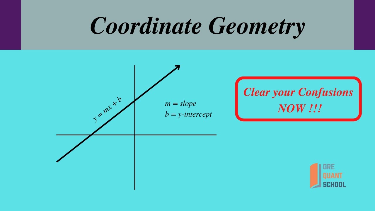 GRE Quant School: Basics & Formulas of Coordinate Geometry