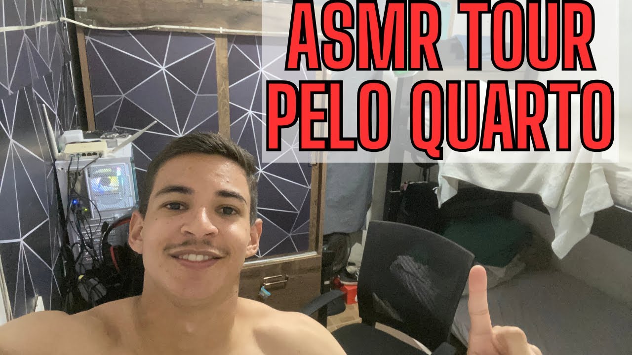 ASMR  TOUR PELO QUARTO