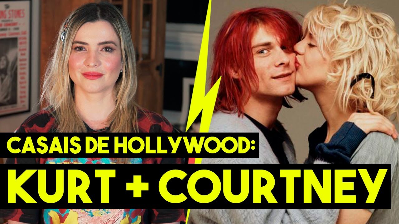 KURT COBAIN + COURTNEY LOVE - CASAIS DE HOLLYWOOD