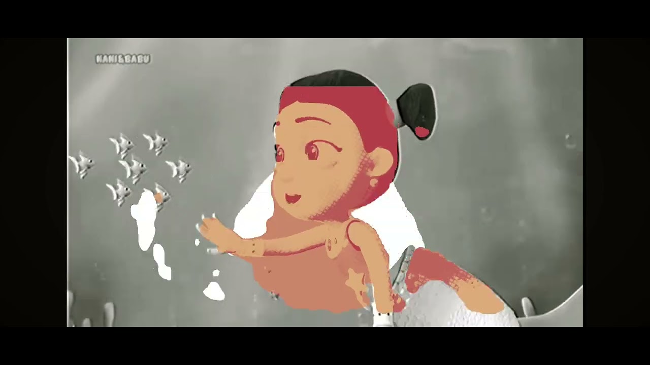 Nani&Babu sing a baby shark song.../sponsored by gamavision Csupo effect edit 