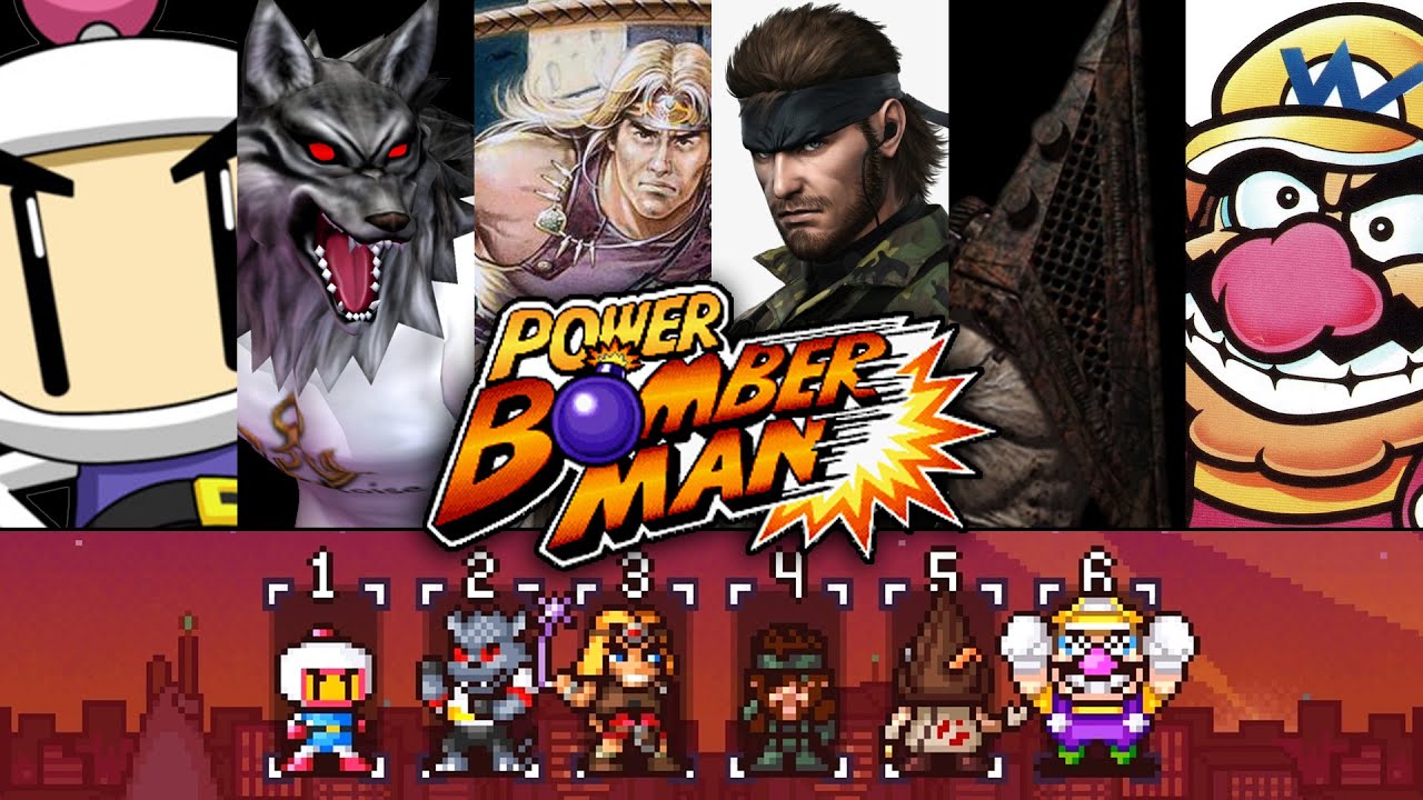 Power Bomberman - Characters and Features Showcase - PC Gameplay (No commentary)