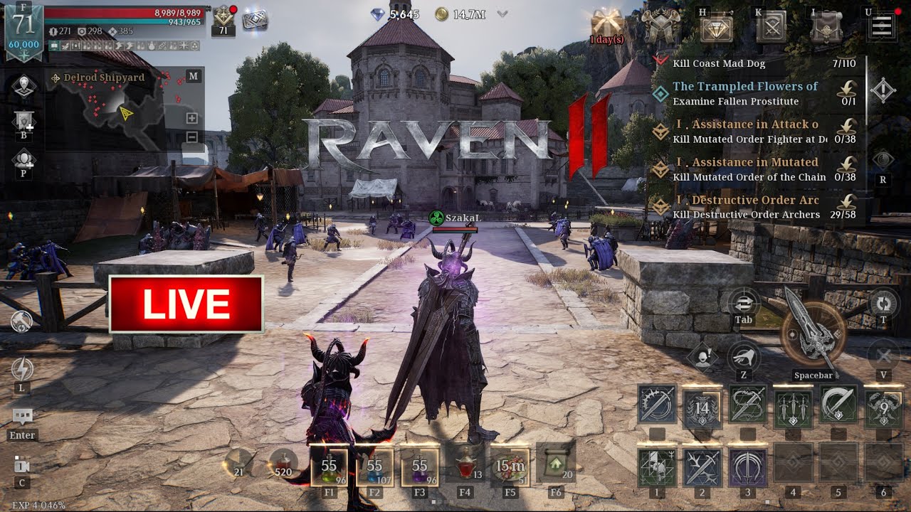 RAVEN 2 &ndash; INSANE EXP from Event 🤯 Bosses & Relic Grind and Fun