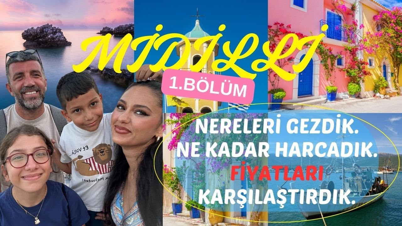 Midilli Adası’nda 3 Gün | Yunan Adası Gezi Vlogu 🇬🇷