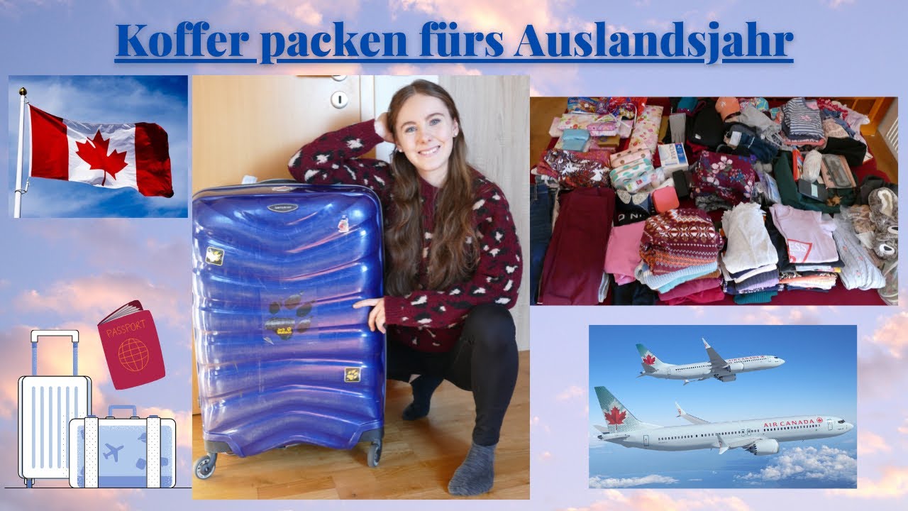 Koffer packen fürs Auslandsjahr 2022🧳 + Gastgeschenke🎁  ✈️🌎Tara Joelle
