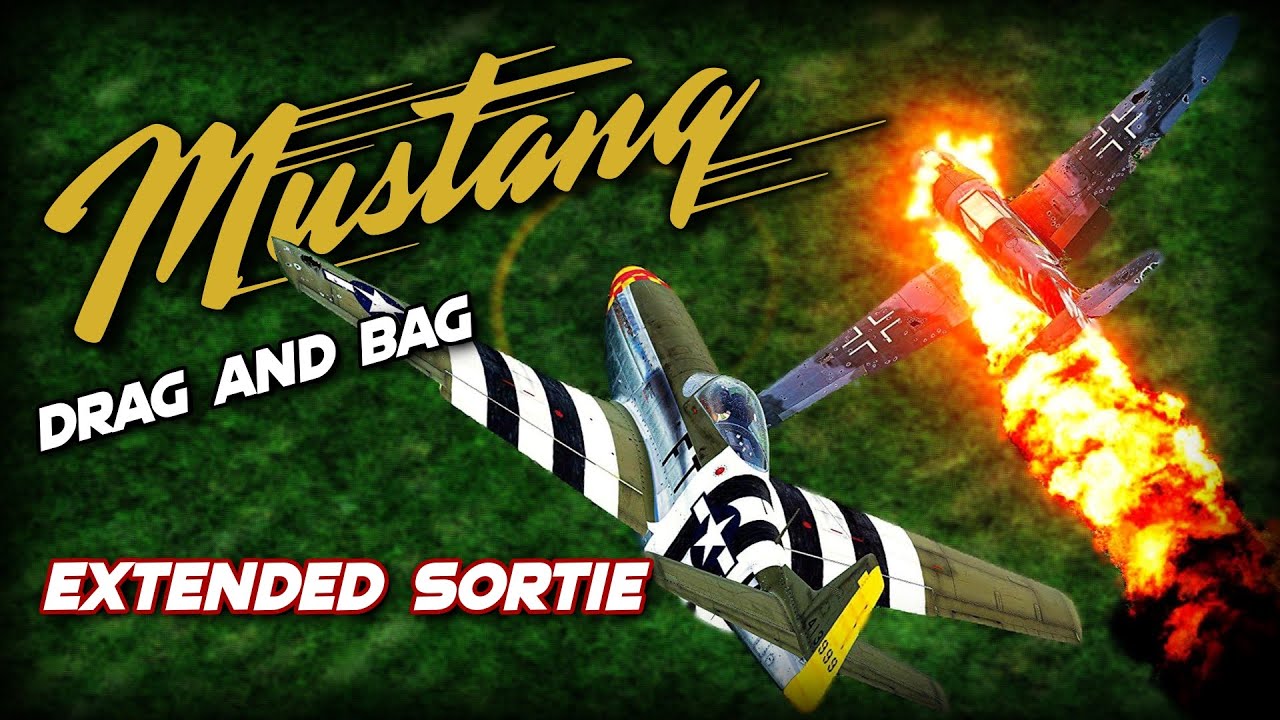 Drag em' and BAG em' [EXTENDED SORTIE] P51s vs. BF 109s go to battle | Project Overlord | DCS world