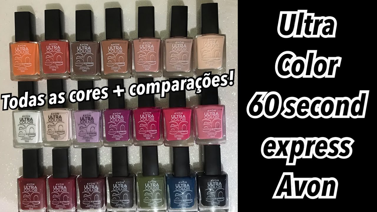 Ultracolor 60 second express avon esmaltes