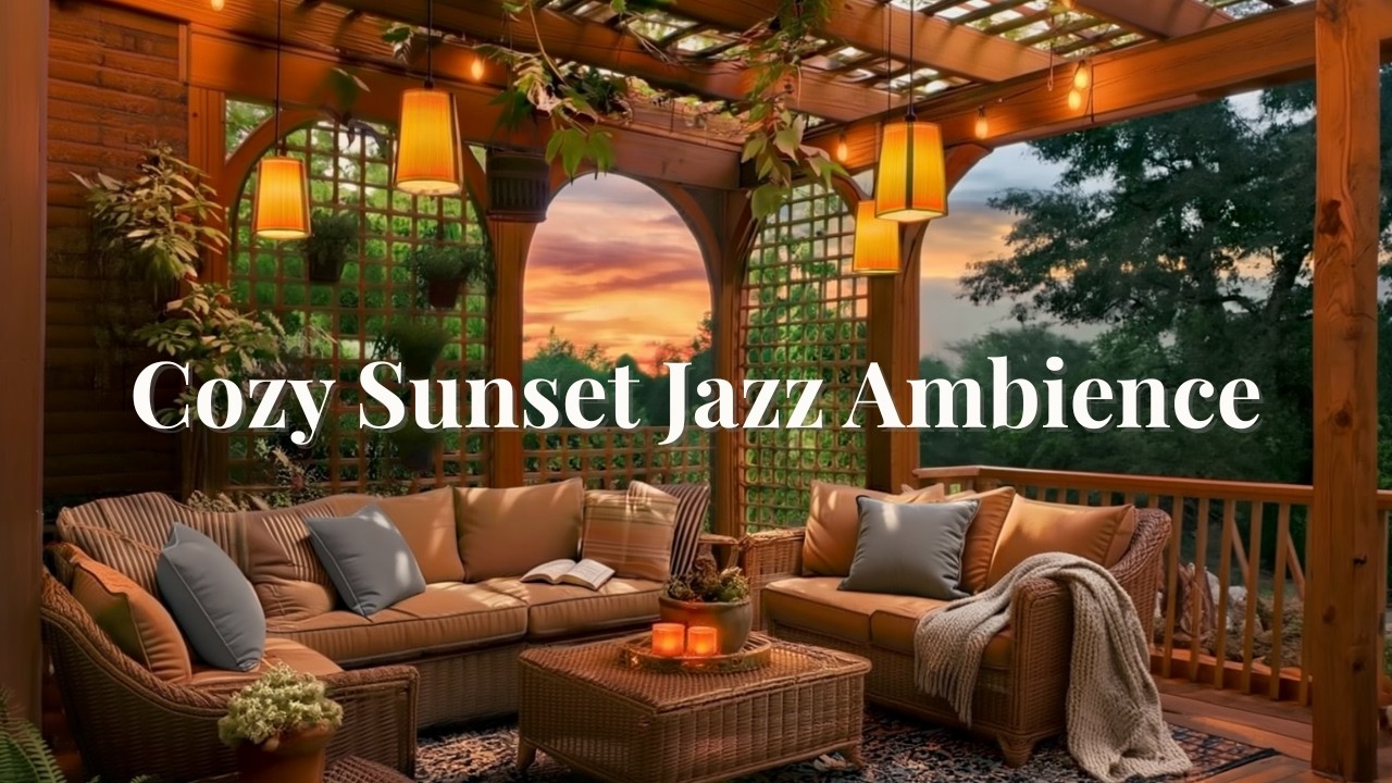 Cozy Sunset Jazz Ambience