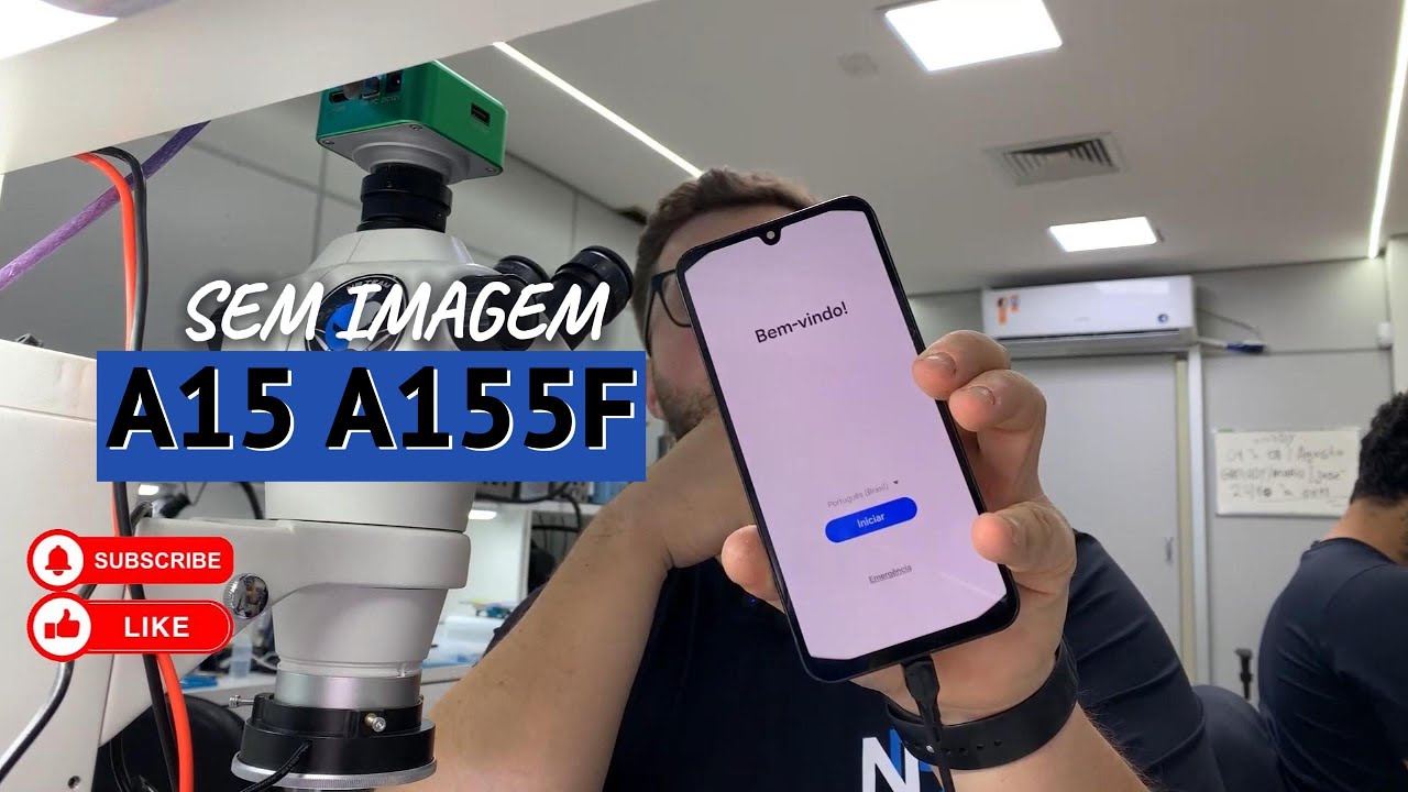 SAMSUNG A15 A155F SEM IMAGEM - REPARO COMPLETO