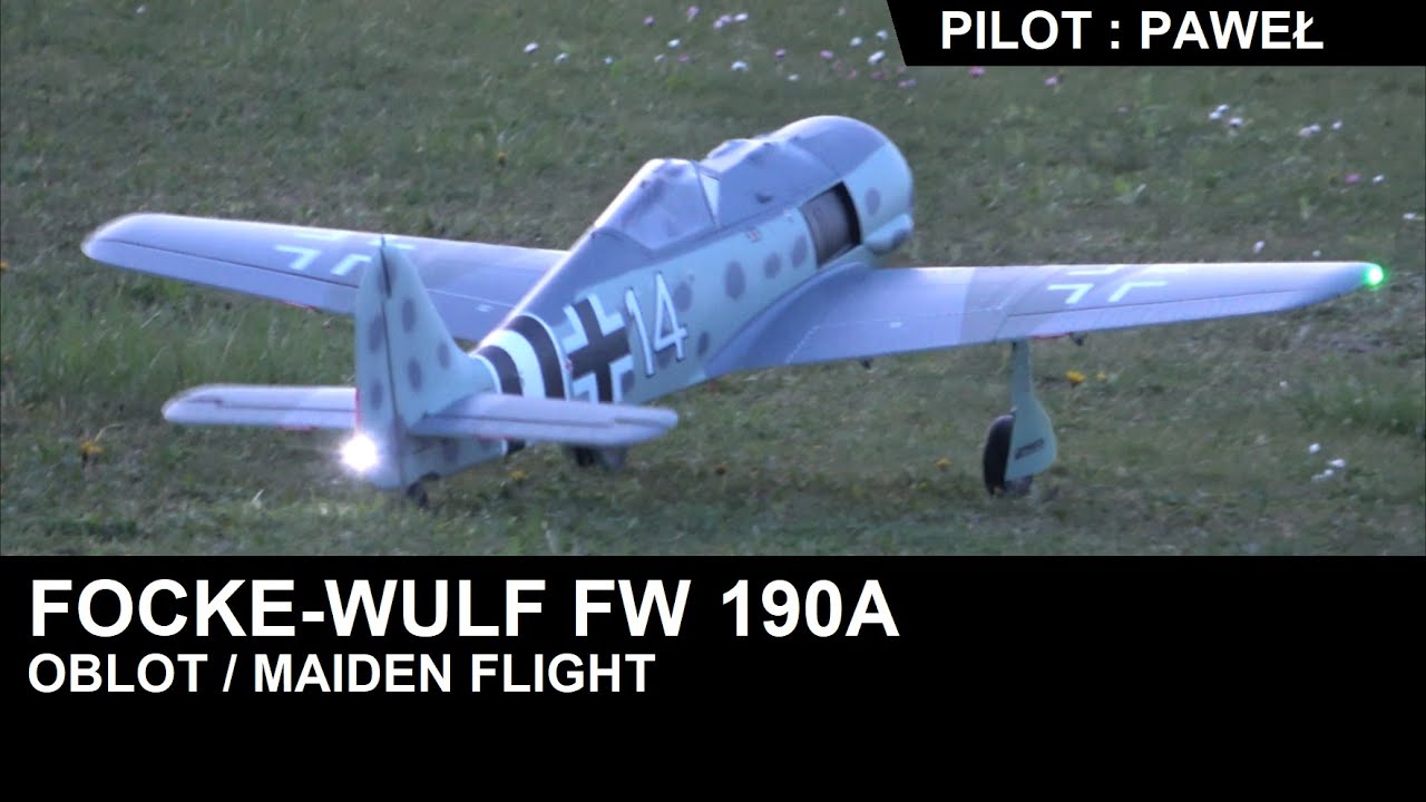 Focke-Wulf Fw 190A - Oblot / Maiden Flight