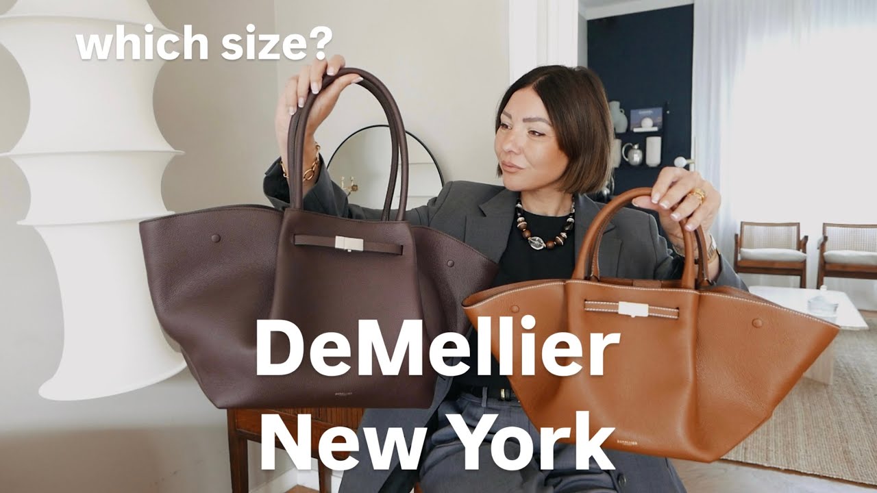 ОБЗОР СУМОК DEMELLIER NEW YORK И СРАВНЕНИЕ РАЗМЕРОВ / Лучшие роскошные сумки до 600 евро в 2024 году