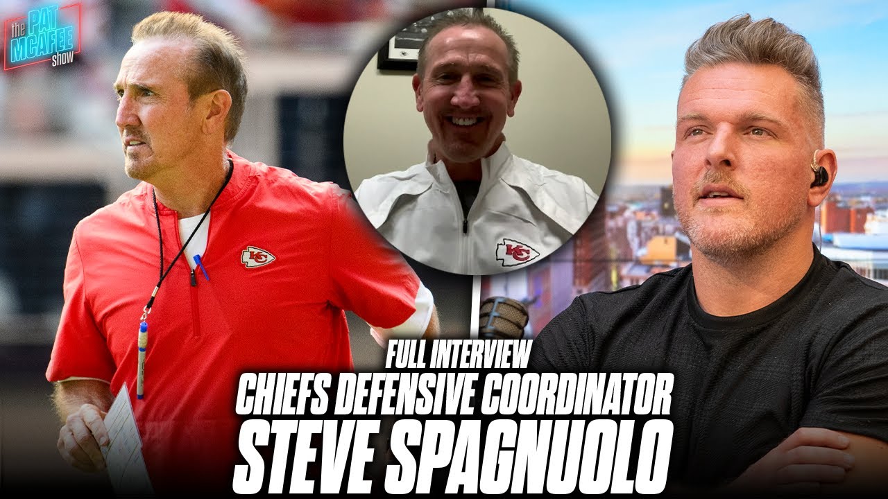 "I Want To Get Patrick Mahomes Playing Some Defense!"   Chiefs DC Steve Spagnuolo | Pat McAfee Show
