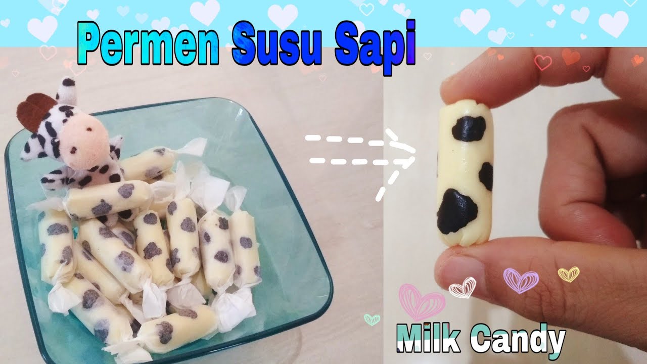 Permen Susu | permen susu Sapi | permen susu jadul | resep permen susu | milk candy