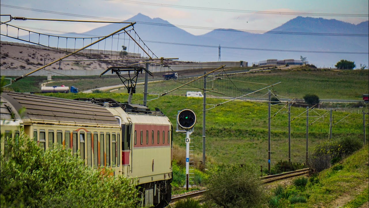 ⁴ᵏLa locomotive japonaise { HITACHI E-1260 } sur la ligne Tanger - Kénitra PARTIE II