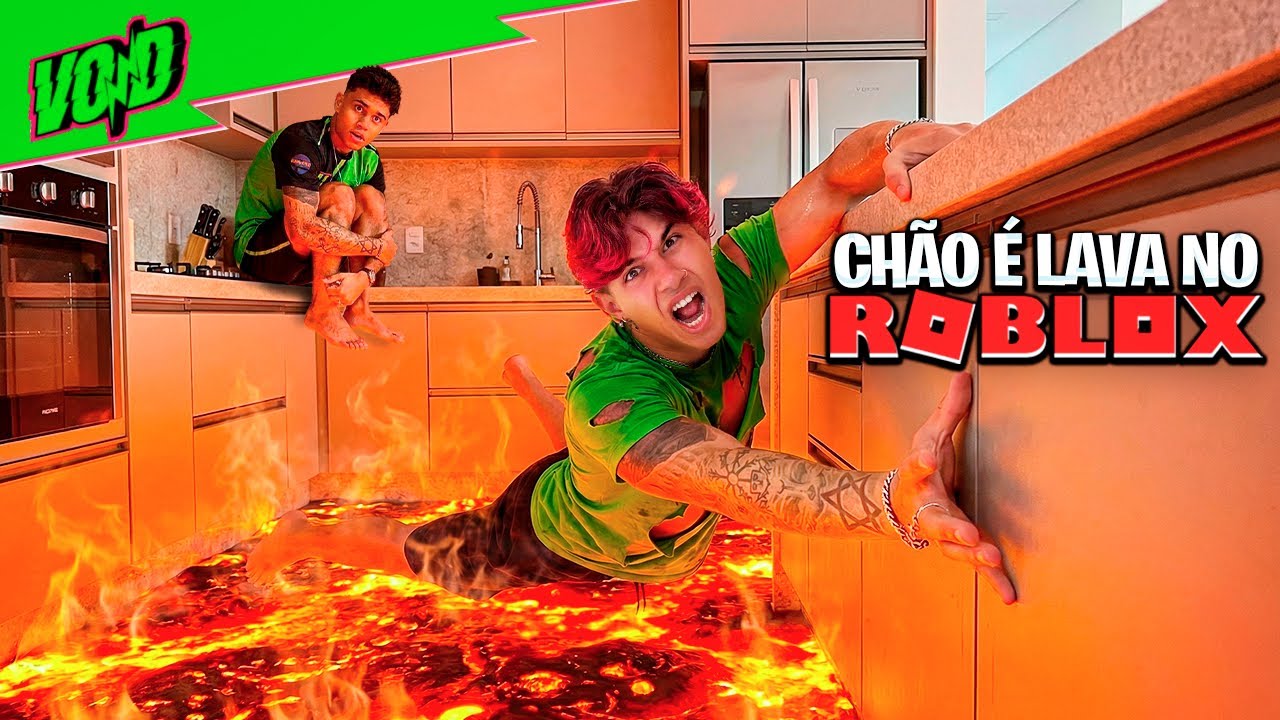 O CHÃO É LAVA EXTREMO NO ROBLOX* quem venceu?