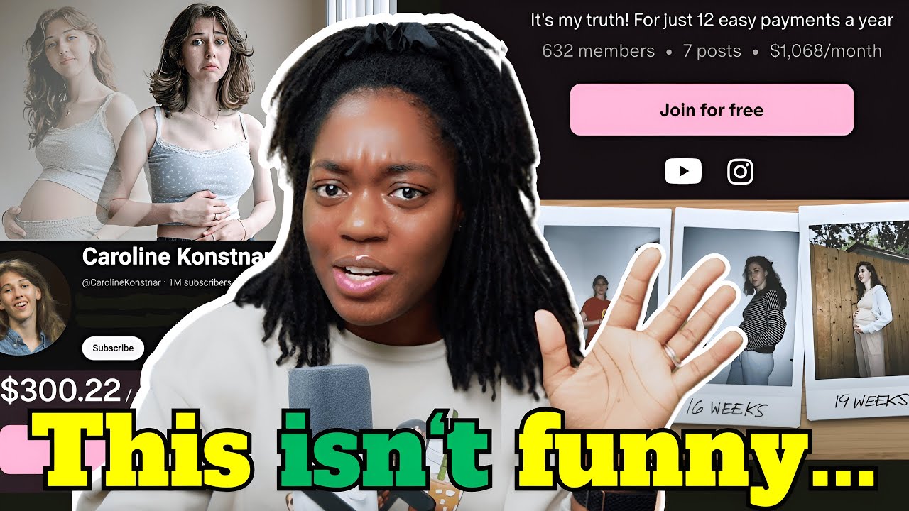 Popular YouTuber FAKED Miscarriage for YOUR Money!