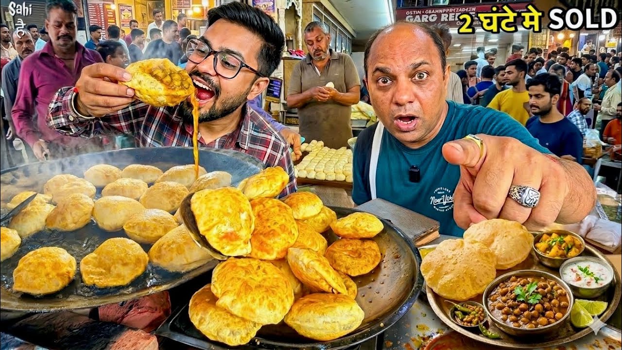 3000 प्लेट Roz 😍 Haryana ka OVERCROWDED Desi Jatt Nashta | Street Food India