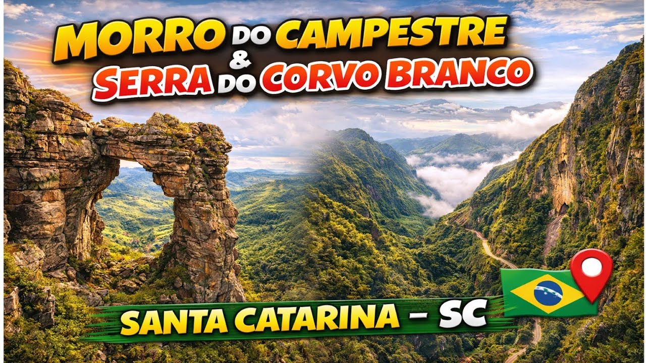 S3#Ep2 - URUBICÍ  é de tirar o fôlego - Morro do Campestre e Serra do Corvo Branco 