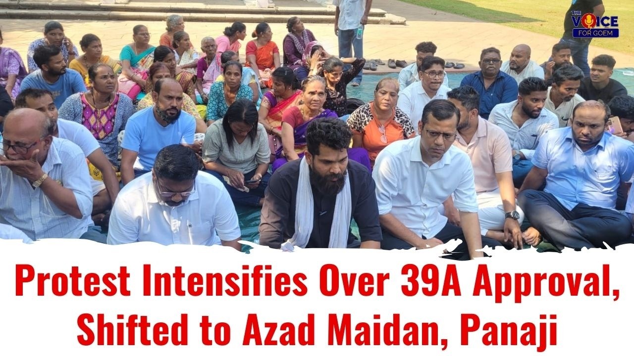 LIVE | Protest Against 39(A) Approval at Azad Maidan