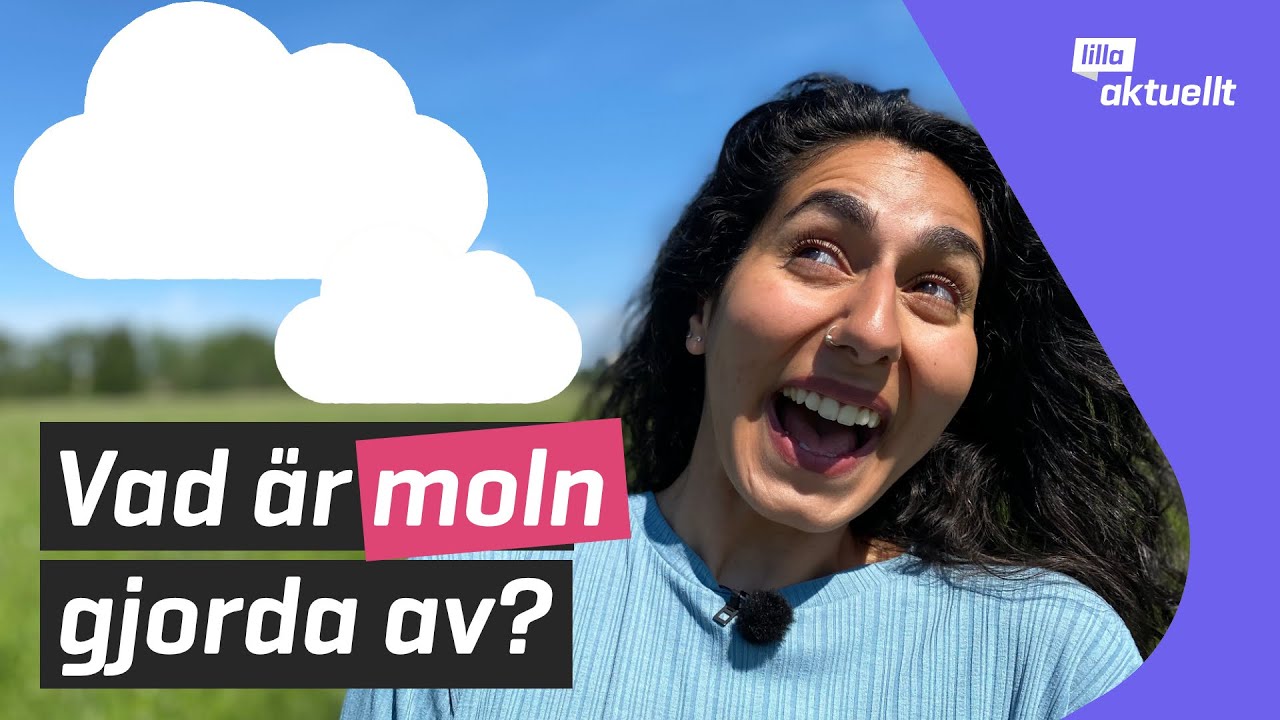 Lilla luskar: Vad består moln av?