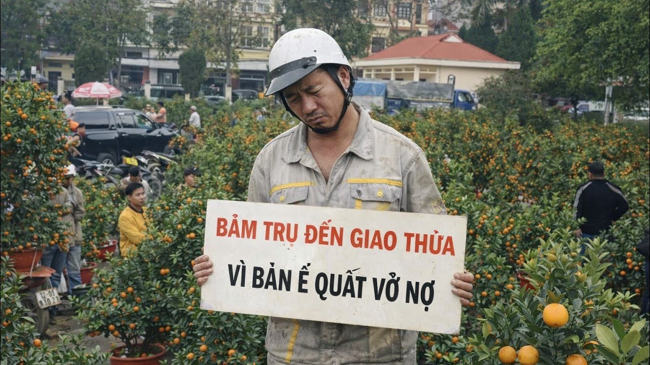 30 CHỢ QUẤT TẾT NHÀ VƯỜN KÊU GÀO KHÁCH ĐẾN BẮT MUA KHÔNG CHO ĐI 