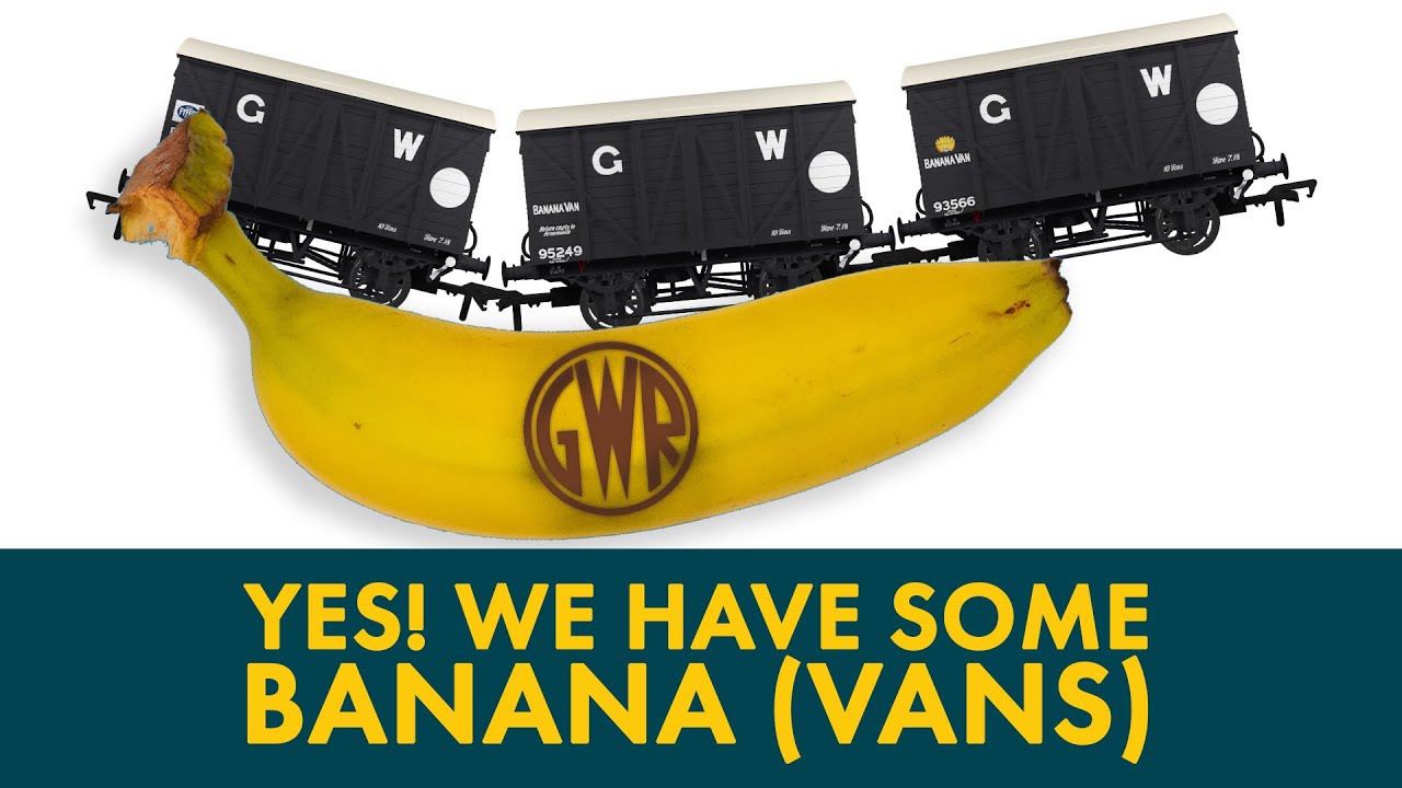 'Ave a banana! NEW GWR Y4 banana vans!